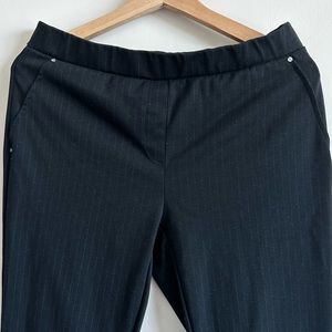 Jones New York Stripped Pull-on Ankle Pants